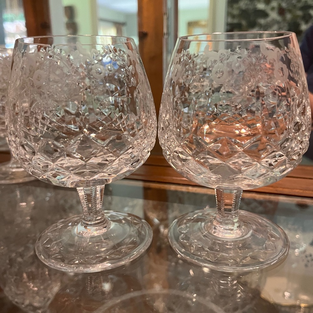 Rogaska  crystal glasses